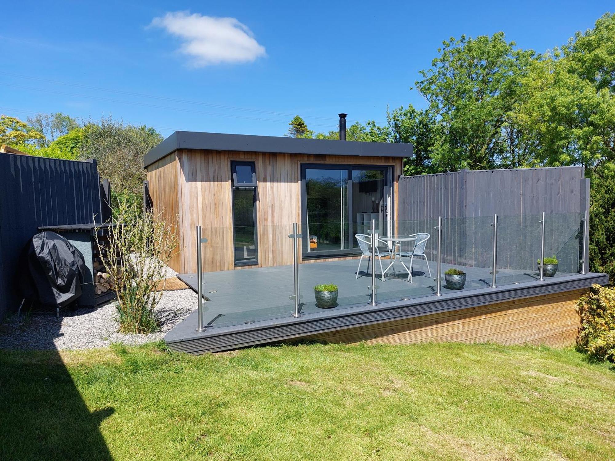 The Den - Modern Cabin With Wood Burning Stove Ludchurch Esterno foto